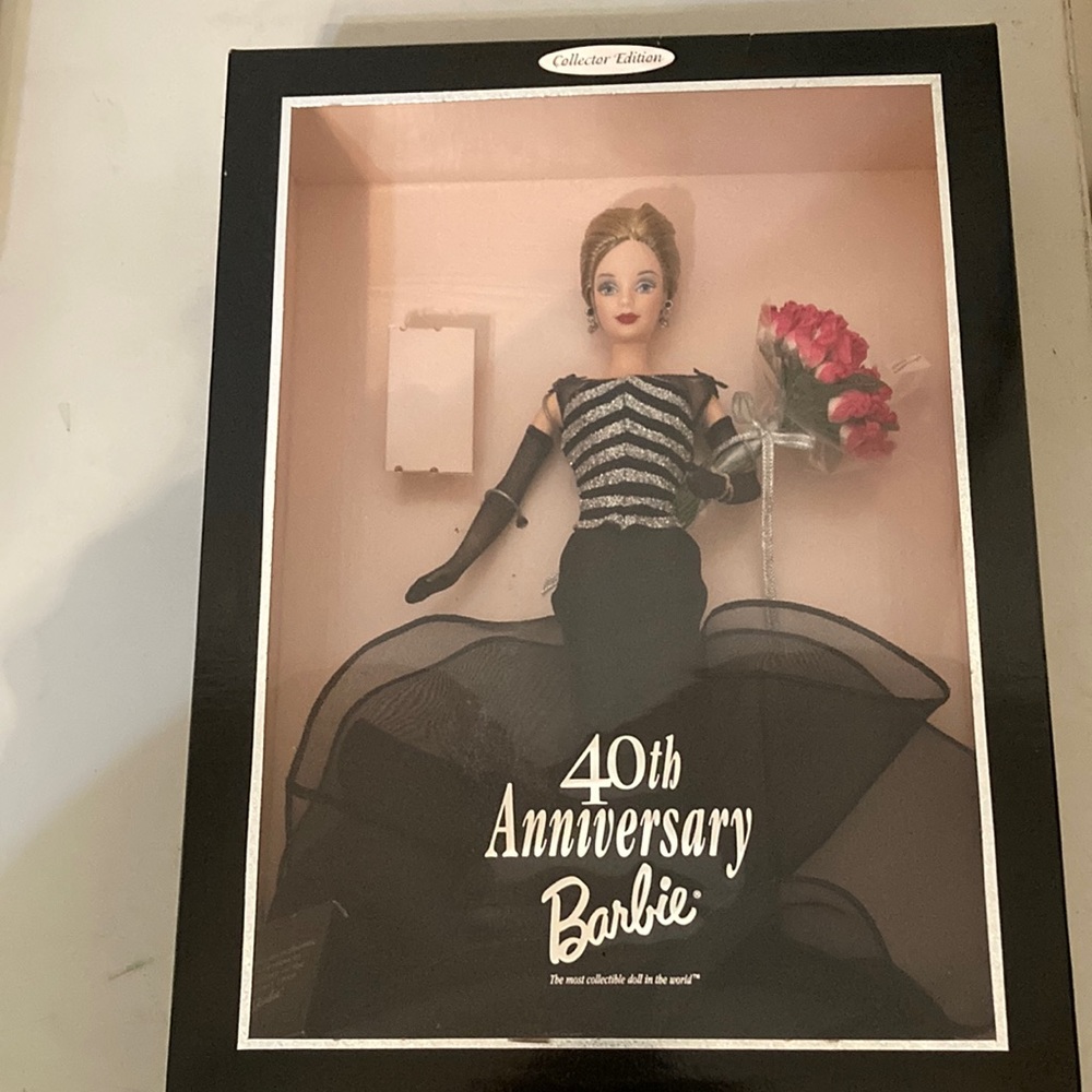 NIB Collectible 40th Anniversary Barbie Doll
